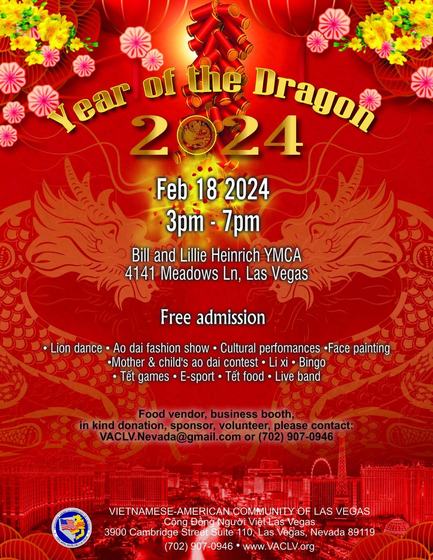Invitation letter for Tết 2024 (English & Vietnamese)