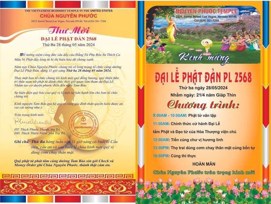 Đại lễ Phật Đản 2024